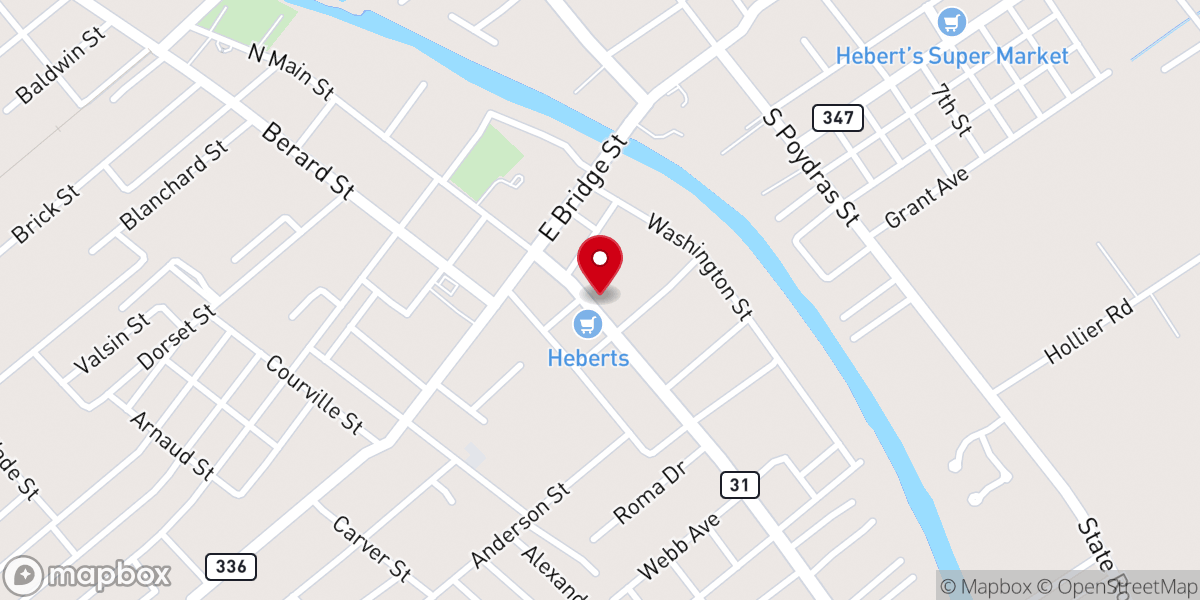 Map showing location of Red Bird Ministries