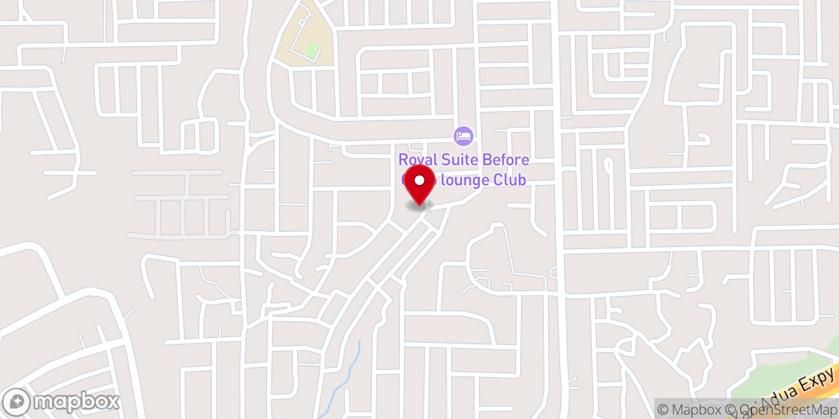 Map showing location of RCCG Covenant House Youth Mega Area, Kapwa Lugbe Abuja.