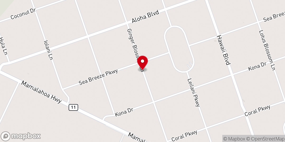 Map showing location of HOPE DIAMEND MINISTRIES