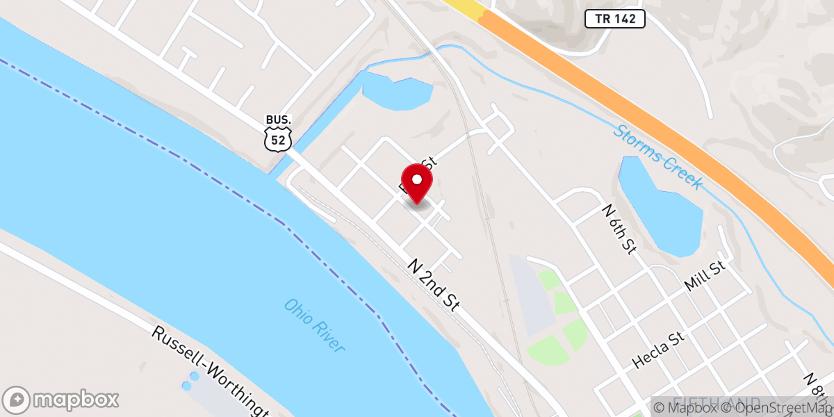 Map showing location of Leach Theodore