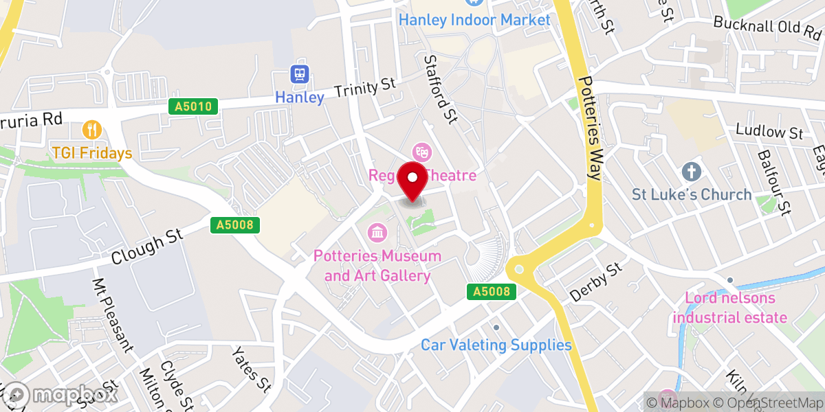 Map showing location of Bethesda Chapel