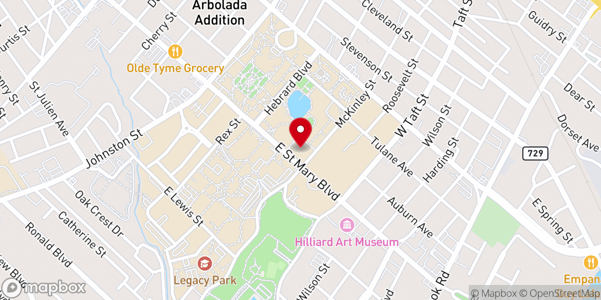 Map showing location of Our Lady of Wisdom Church