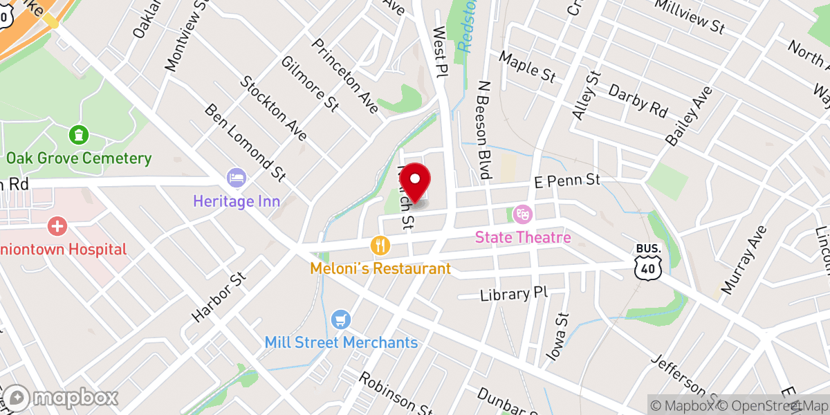 Map showing location of Victory house ministry