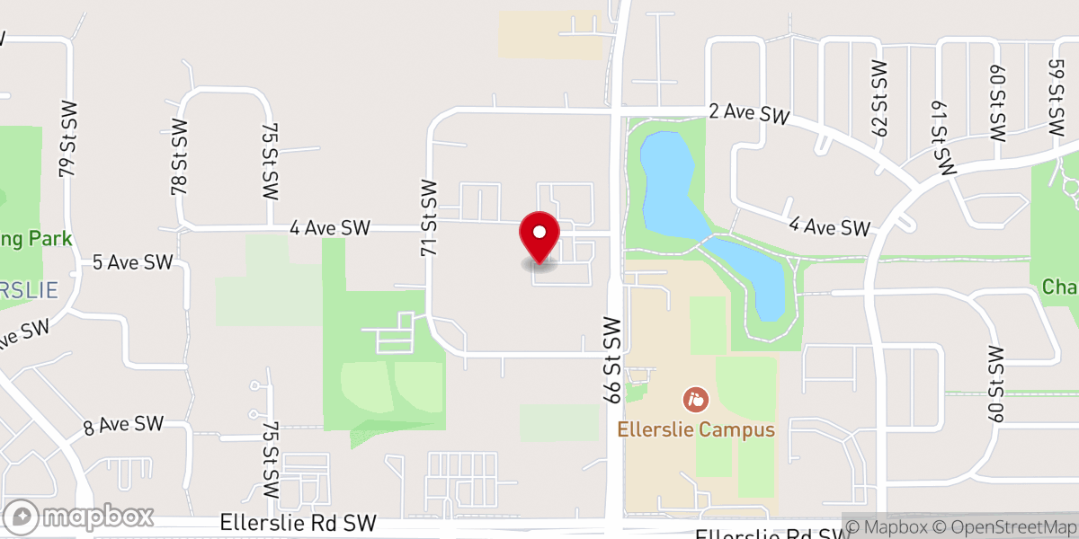 Map showing location of Parking