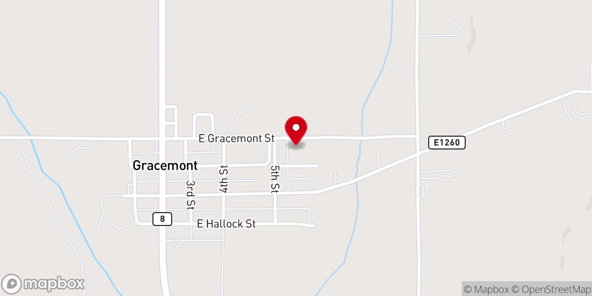 Map showing location of Church of Christ Preacher