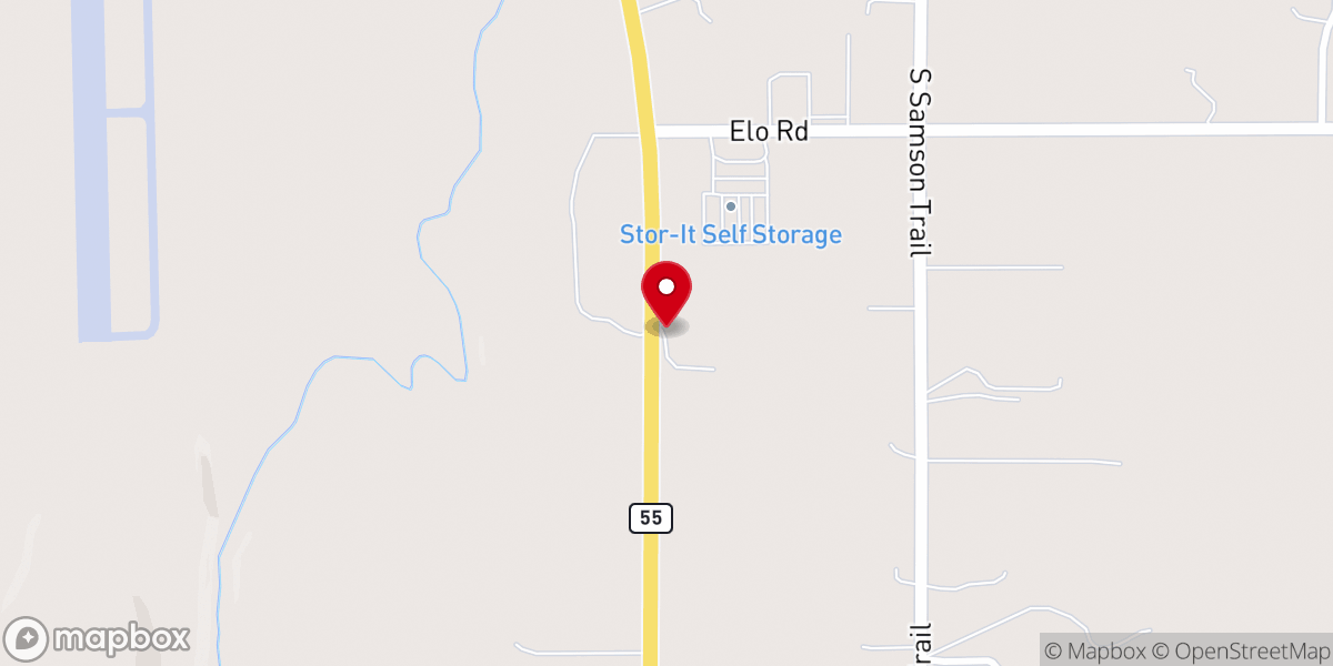 Map showing location of Mountain Life Church