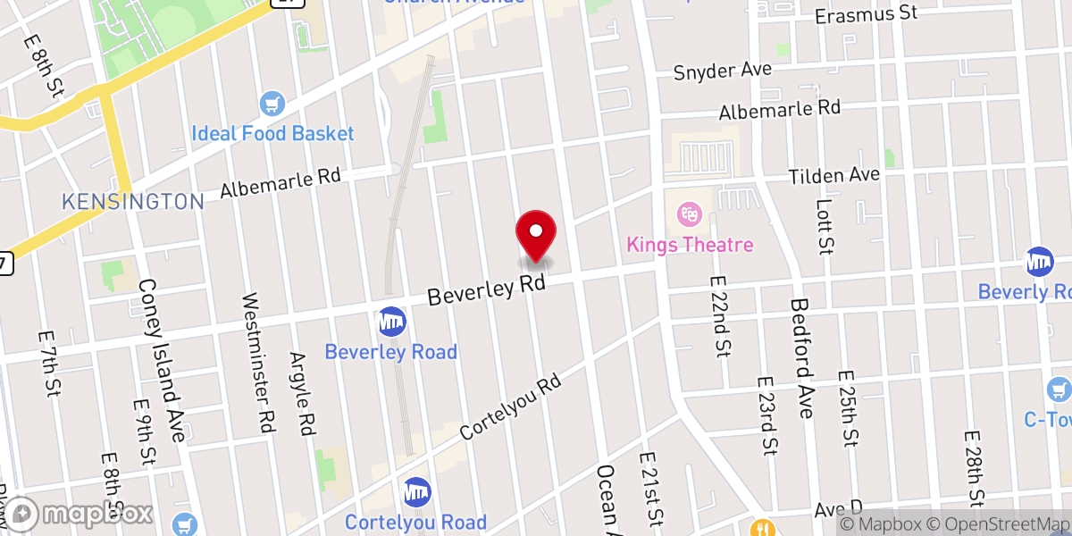 Map showing location of Unity East Church Center⛪
