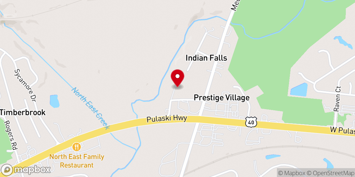 Map showing location of Haven Community Church