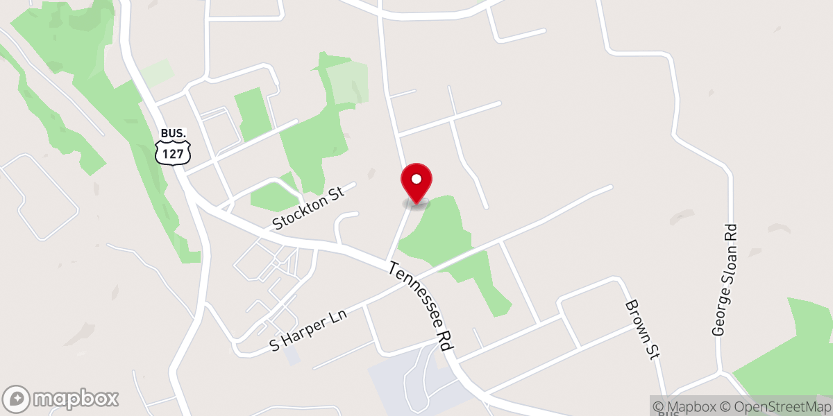 Map showing location of United Pentecostal Church
