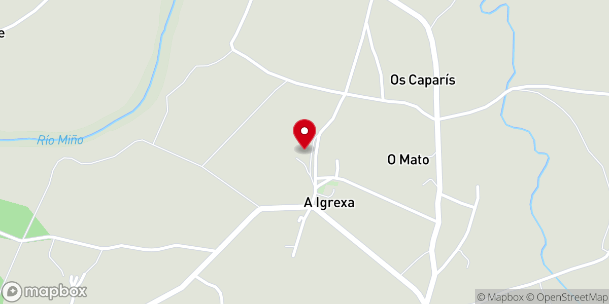 Map showing location of Iglesia de San Xiao de Mos