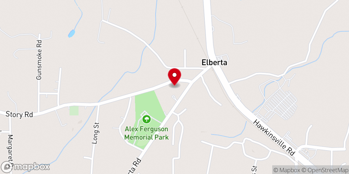 Map showing location of Monte Sinai Warner Robins
