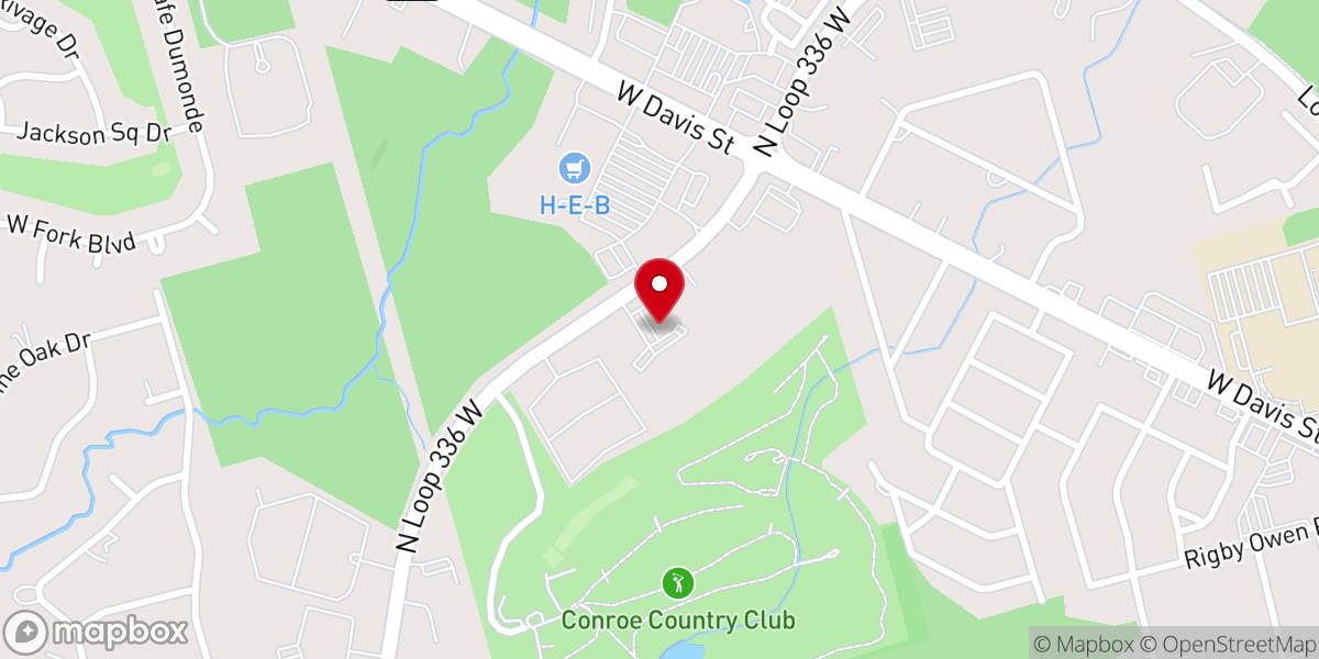 Map showing location of First Presbyterian Church