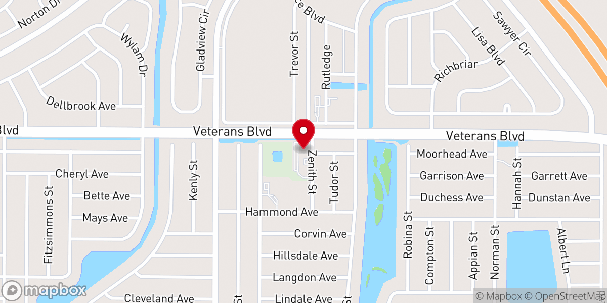 Map showing location of Oasis PC City Church. Iglesia Hispana