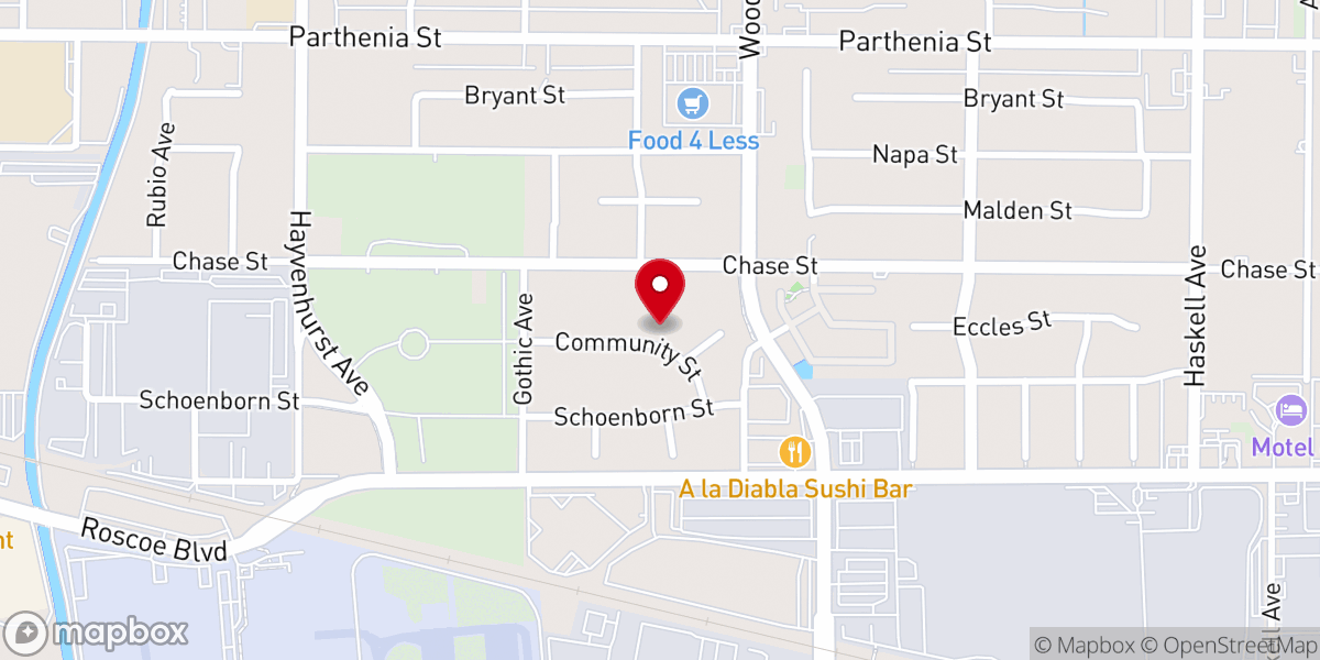 Map showing location of Gospa Prayer House