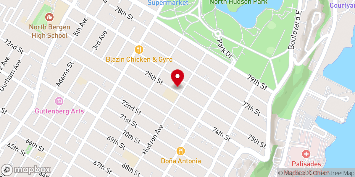 Map showing location of Iglesia De Dios En Cristo La Senda