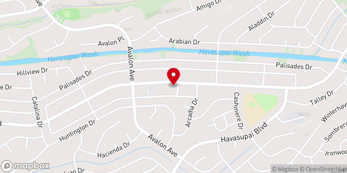 Map showing location of Christ Alive Apostolic Worship Center