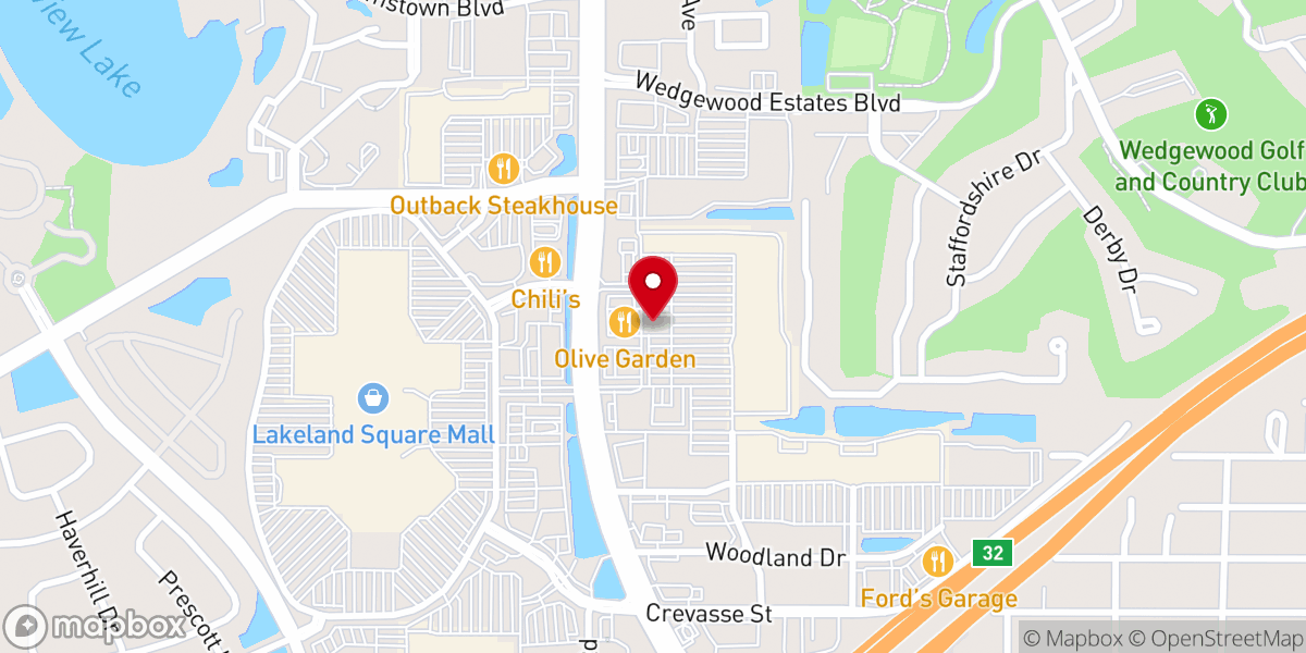 Map showing location of Men's Wearhouse