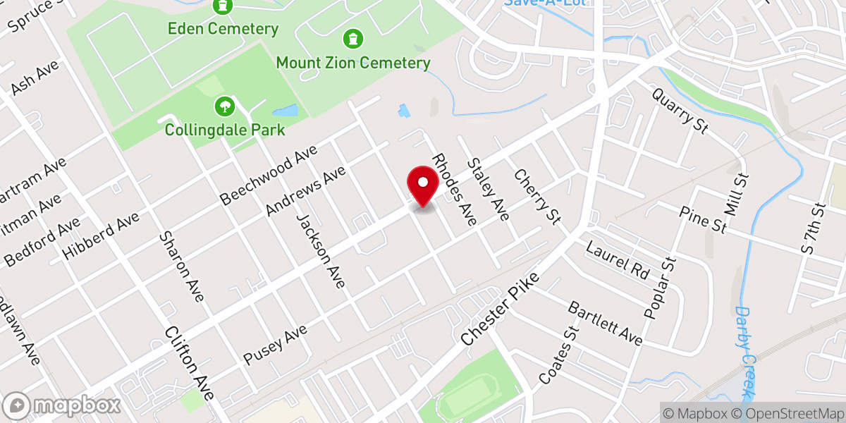 Map showing location of International Free Pentecostal Church
