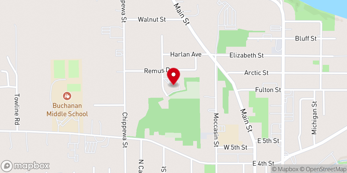 Map showing location of Faith Global Methodist Church
