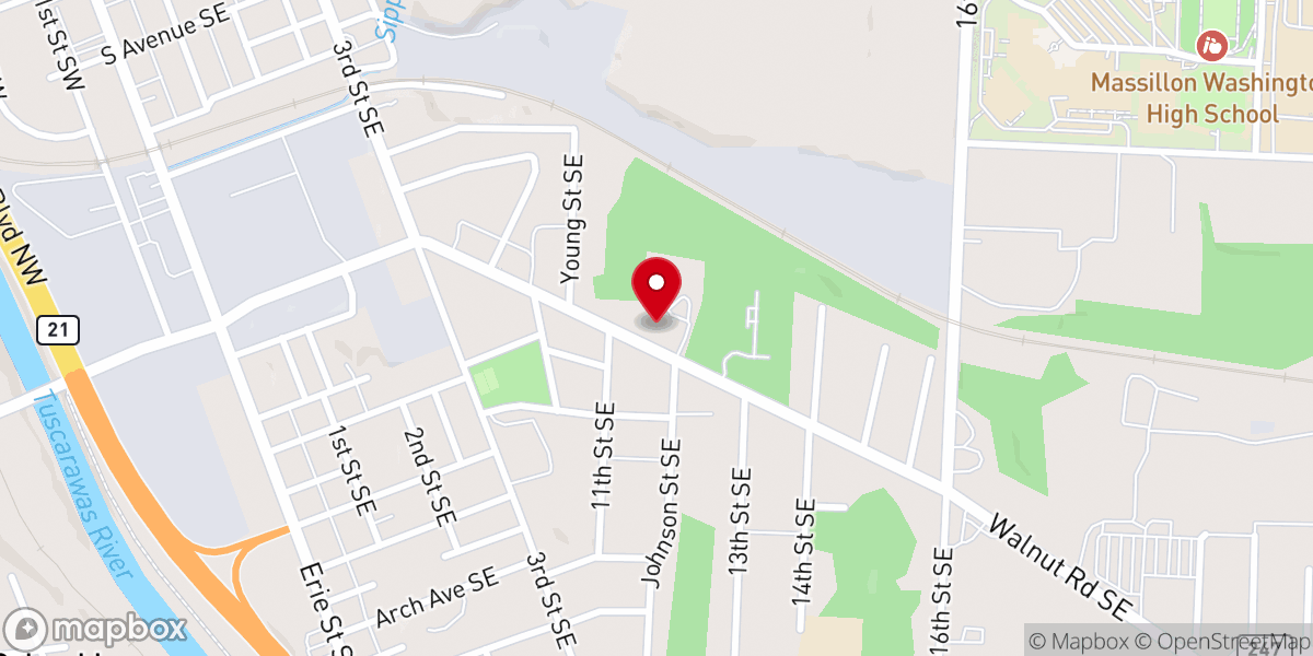 Map showing location of Morning Star United Holy Church