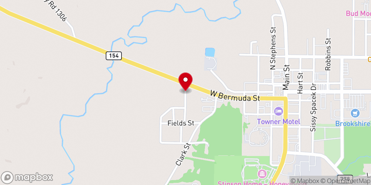 Map showing location of Mt. Calvary Church of God in Christ