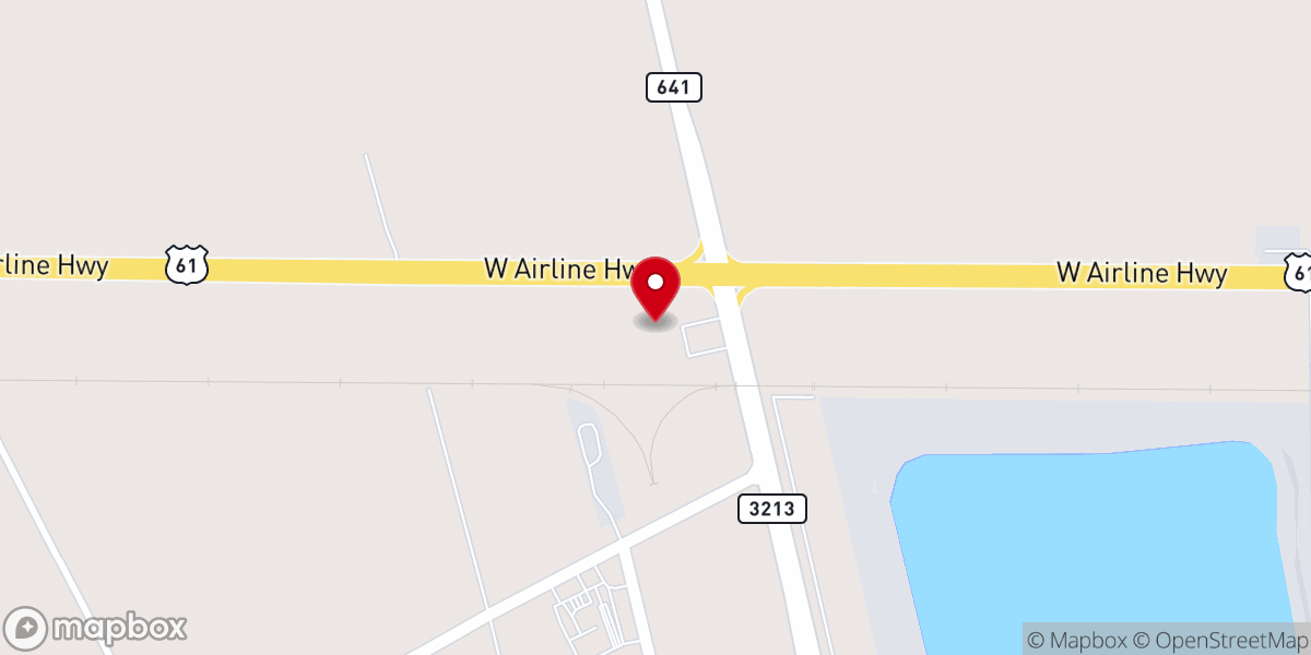 Map showing location of St. James Parish Welcome Center