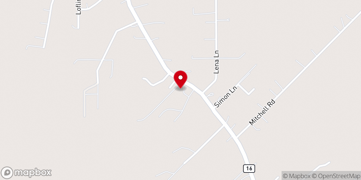Map showing location of New Life Fellowship