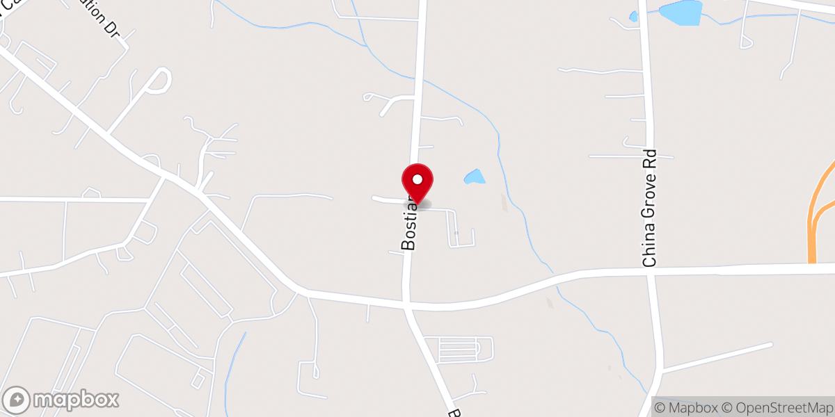 Map showing location of Highest Praise Family Worship Center