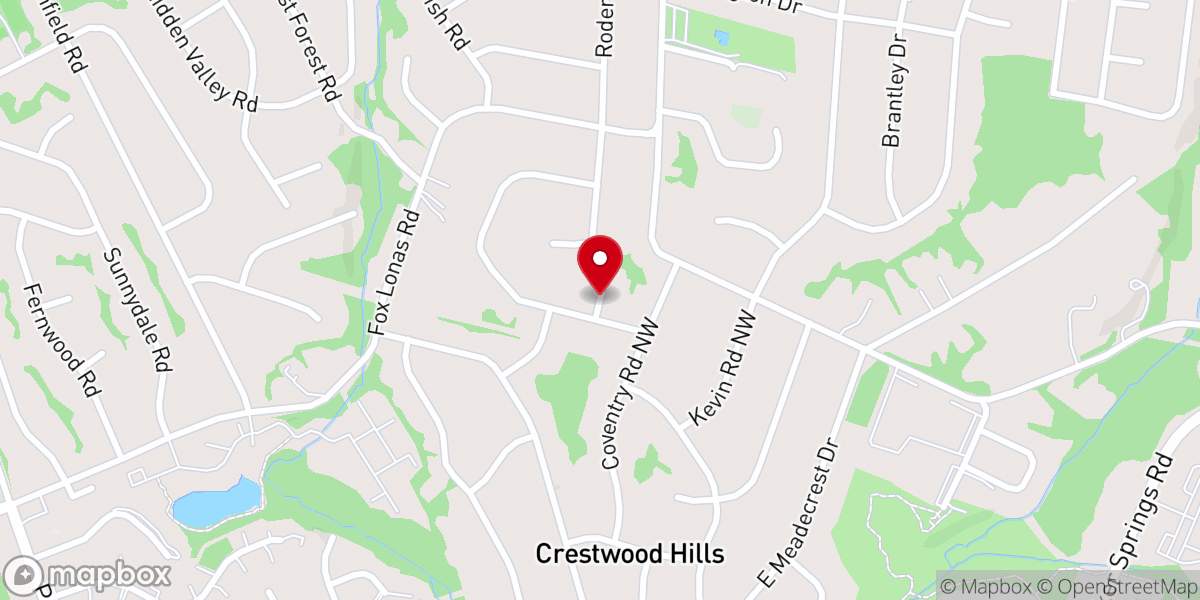Map showing location of Apostles Anglican Church Inc