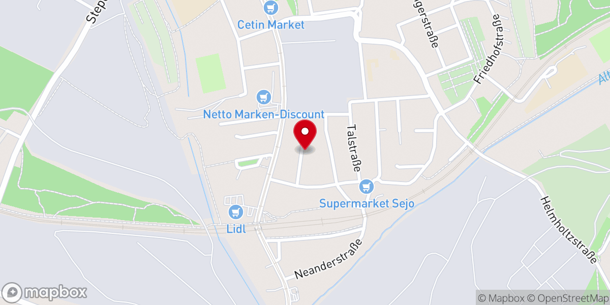 Map showing location of FeG Duisburg Beeck