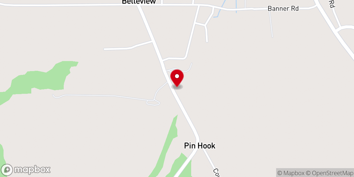 Map showing location of Crossroads House of Prayer