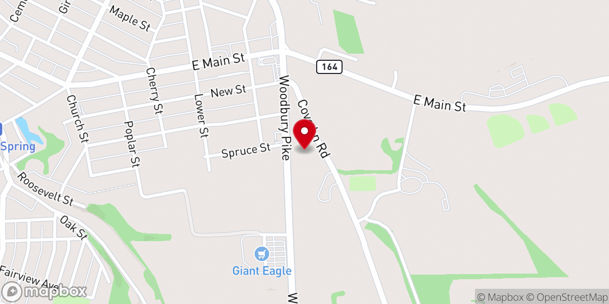 Map showing location of Christ Church