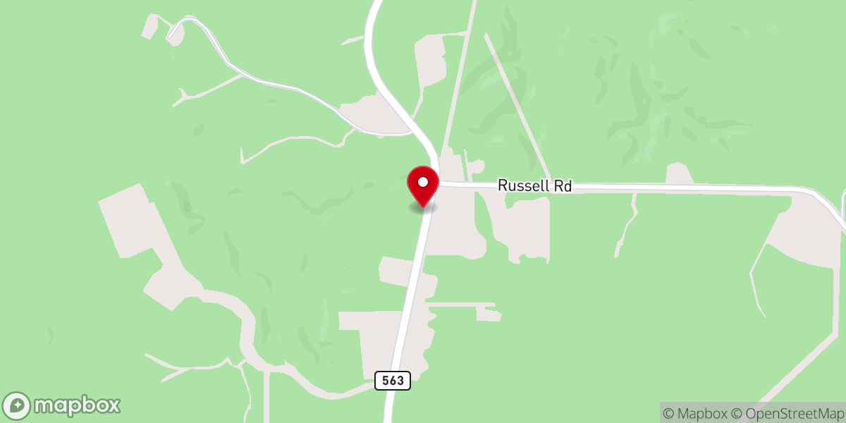 Map showing location of Cross my heart and paws animal rescue