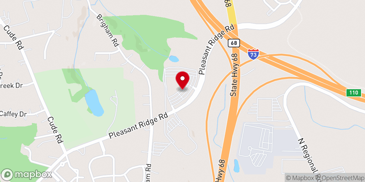 Map showing location of Mercy Hill Church - Ridge Campus