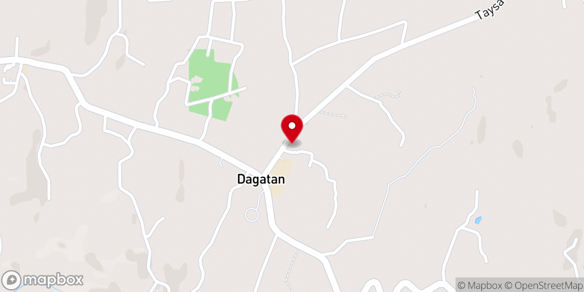Map showing location of God is Able Baptist Church