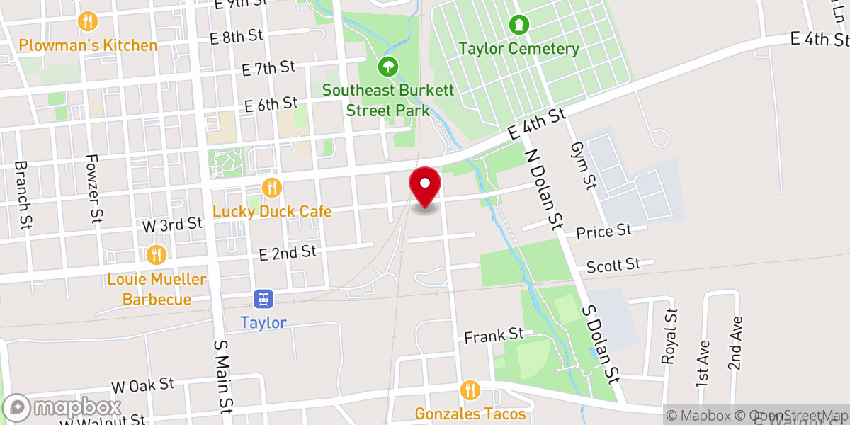 Map showing location of Anointed Temple Apostolic Pentecostal Fellowship