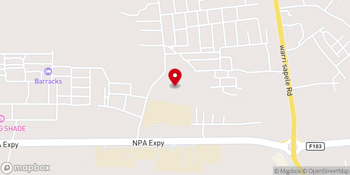 Map showing location of RCCG City of Transformation