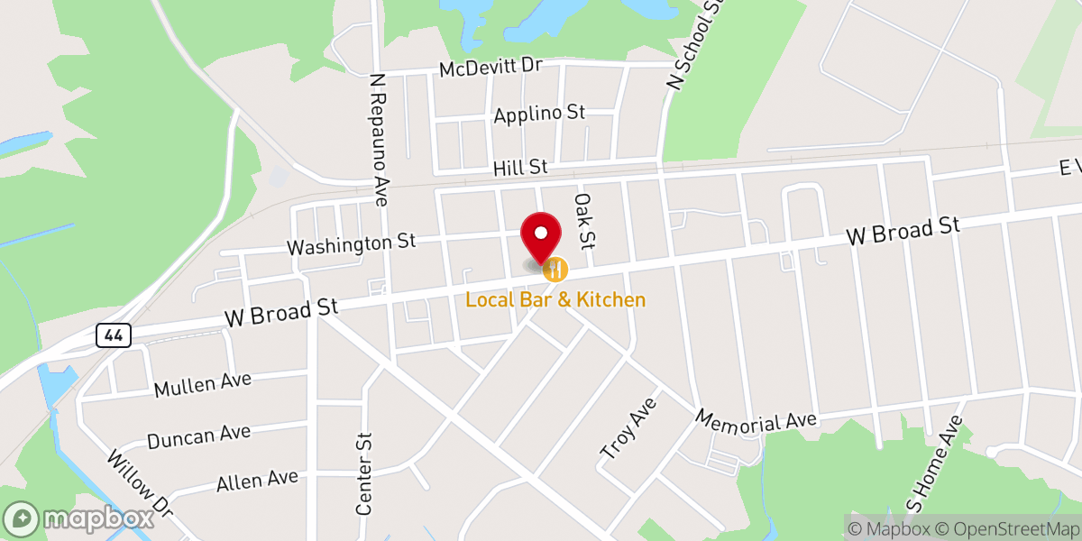 Map showing location of Christ Embassy Gibbstown, NJ