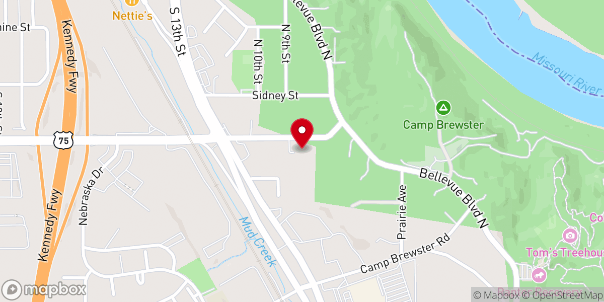 Map showing location of Midlands Bible Baptist Church