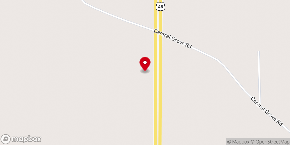Map showing location of Greater New Prospect Missionary Baptist Church