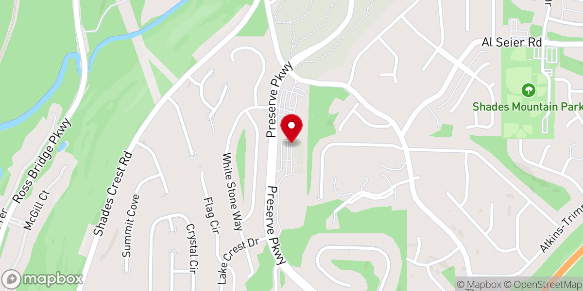 Map showing location of Prince of Peace Catholic School