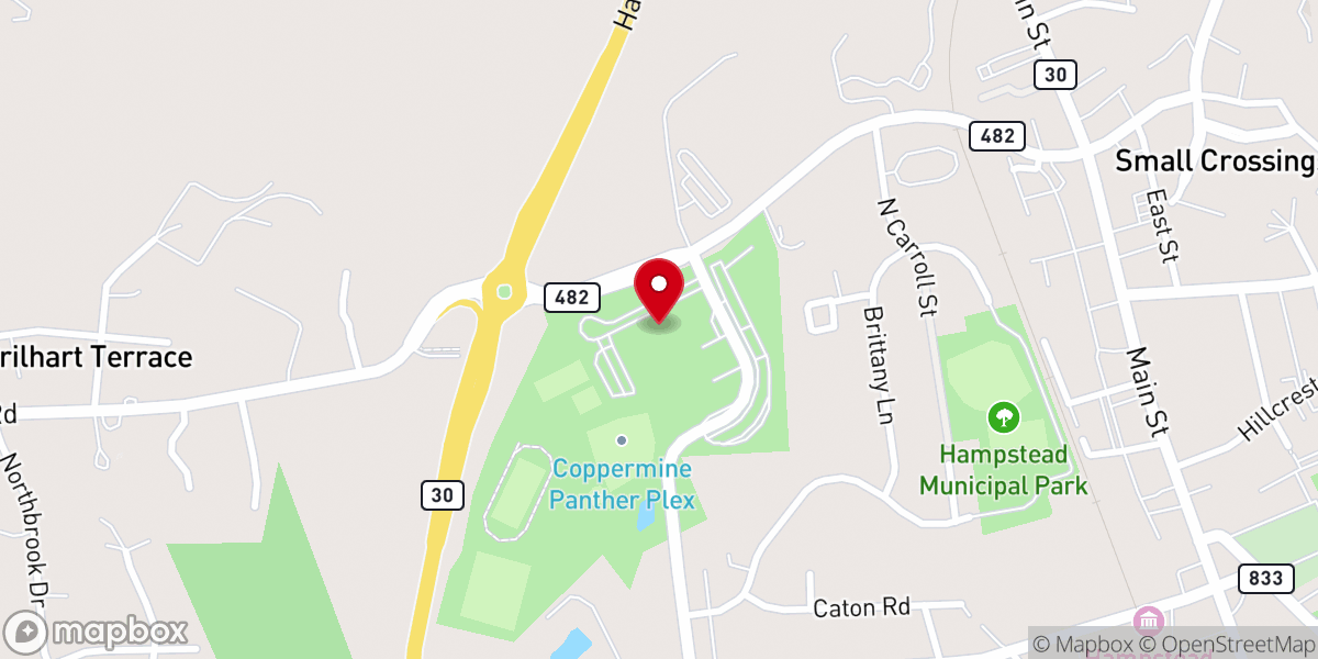 Map showing location of Resurrection Church MD