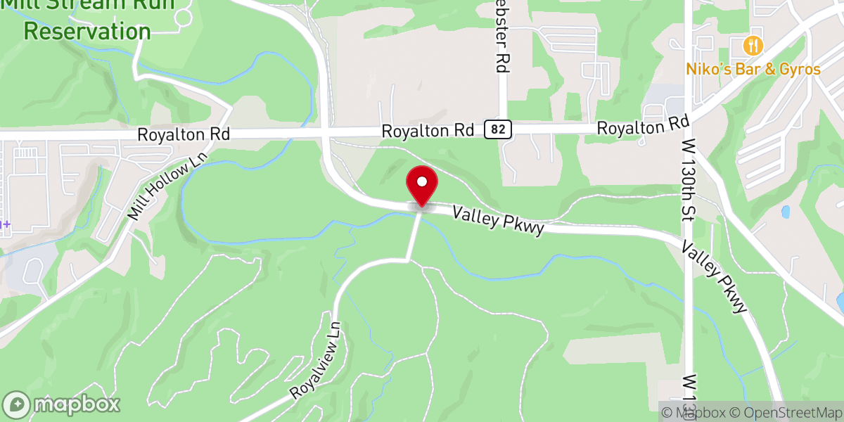 Map showing location of Mill Stream Run Reservation