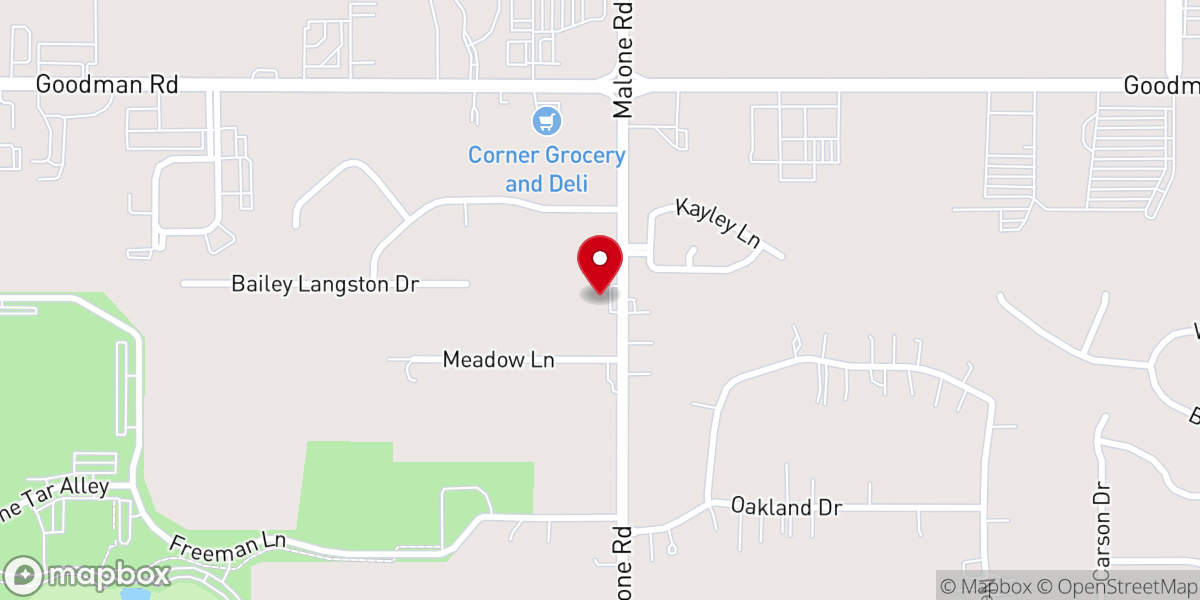 Map showing location of Crown of Life Church