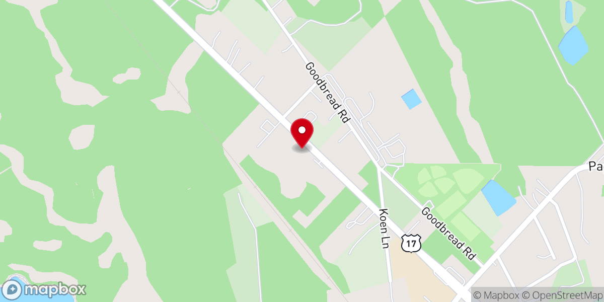 Map showing location of First Baptist Church Fernandina Beach Central Nassau