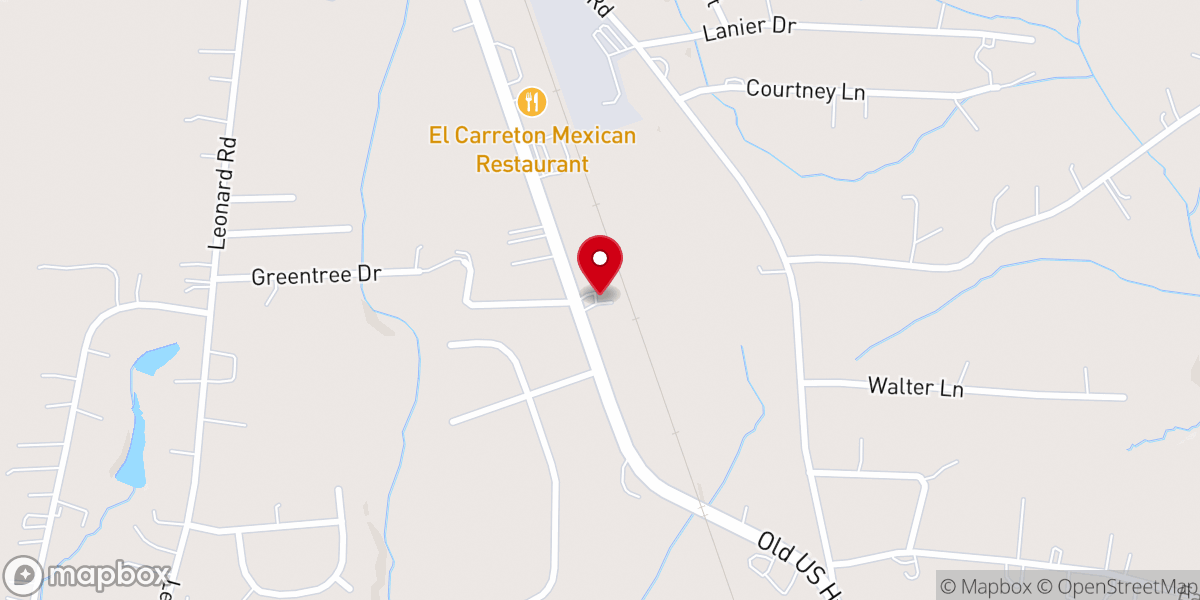 Map showing location of Welcome Church of God