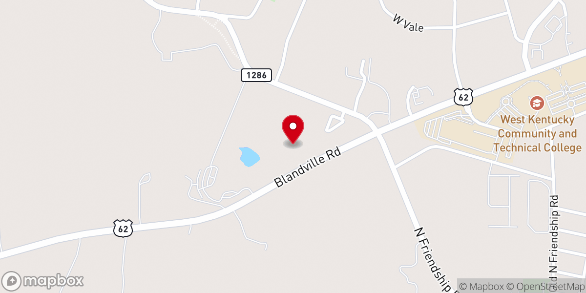 Map showing location of Faith Missionary Baptist Church