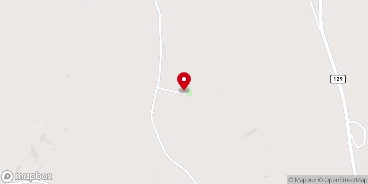 Map showing location of Elm Church of Christ