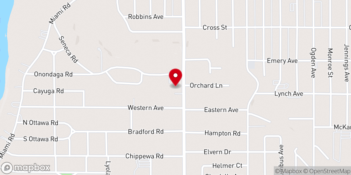 Map showing location of Fairplain Seventh-day Adventist Church