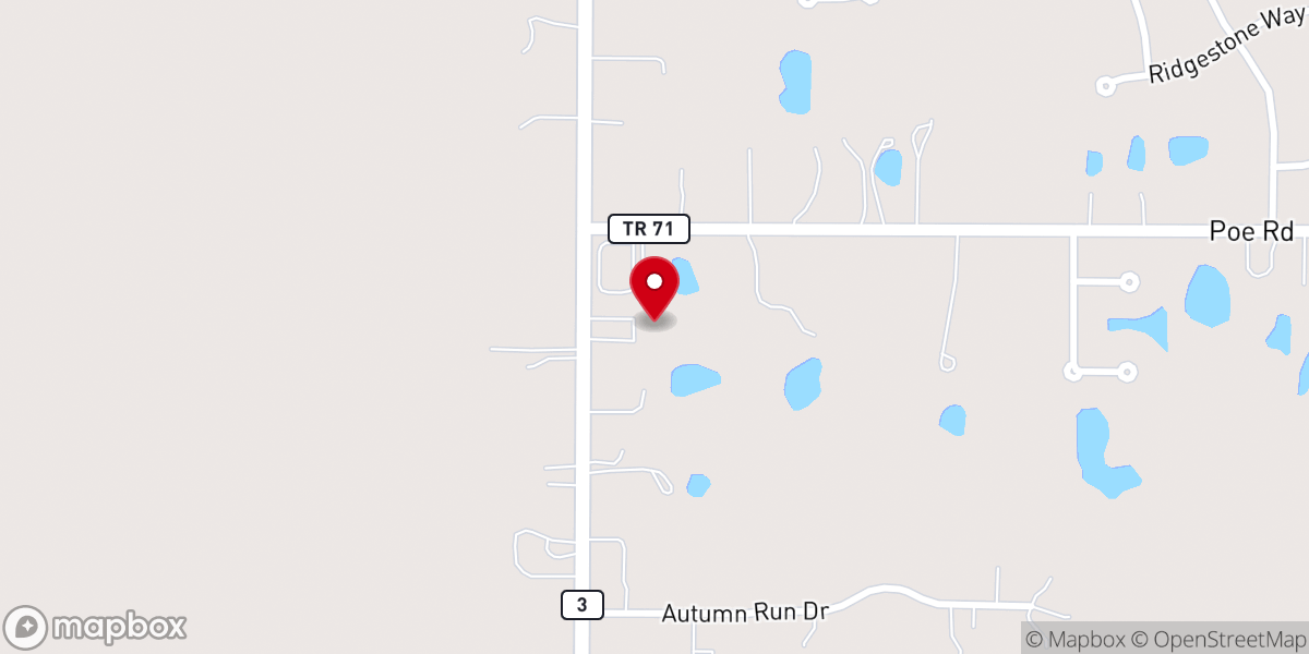 Map showing location of The Church of God